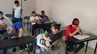 The Making Of A Schoolgirl Porn Scene With Mexican Amateur Girls