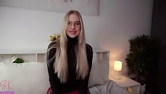 A Naughty College Girl Receives A Facial Cumshot From A Hot Guy