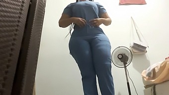 Voluptuous Nurses With Large Posterior End