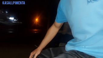 I'M Putting Myself In Danger By Exposing My Genitals To This Woman Waiting For The Bus, How Will She Respond?
