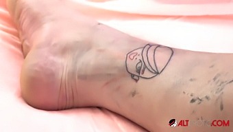 Big Tits And Tattoos Come Together In This Hot Sex Scene