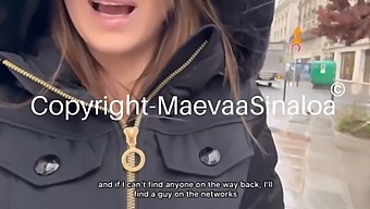 Maevaa Sinaloa Gives A Blowjob And Gets Penetrated By A Big Dick In Front Of Her Boyfriend