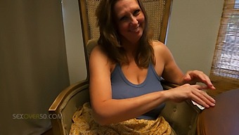 A Beautiful Woman Of A Certain Age Seduces Her Stepson While Playing Cards.