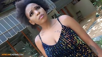 African Model Auditions For An Agent And Gets Her Ass Fucked