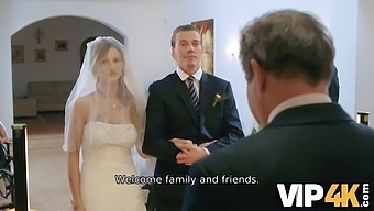 Hd Video Of Brunette Babe Olivia Sparkle In Wedding Attire Engaging In Sexual Activity