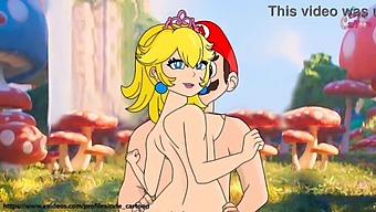 Super Mario Bros And Princess Peach: A Classic Video Game Romance