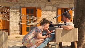 Exclusive Russian Pov Video Of Outdoor Sex With A Neighbor In The Countryside