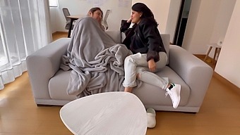 Using Sex To Cure My Sister'S Cold On My Mother'S New Couch