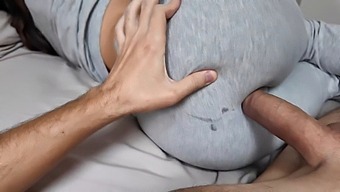 Surprise Sexual Encounter Between Stepmom And Stepson In Bed