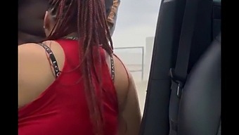 Pov Experience Of Receiving Head While Driving Leads To An Unexpected Interruption