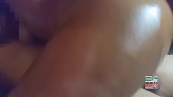 A Young Latina With A Voluptuous Derriere Mounts My Shaft While Her Boyfriend Pleasures Himself, Culminating In Him Obtaining My Semen Through A Reverse Cowgirl Position