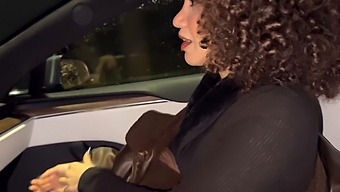 An Italian Housewife Has A Threesome With A Stranger While Her Husband Watches.